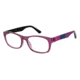 Ann Taylor ATR040 Eyeglass Frames - Frame Translucent Eggplant / Purple Stripe, Size 52/17mm TYATR04015