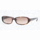 Anne Klein Bifocal Sunglasses AK3154 with Lined Bi Focal Rx Prescription Lenses, Tortoise Frame / 52 mm Prescription Lenses