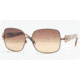 Anne Klein AK 4125 Sunglasses Styles Shiny Brown Frame / Brown Gradeint Lenses, 352 63 5815