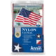 Annin Flags US Nylon Flag, Red/White/Blue, 3ft x 5ft, 002450R