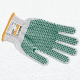 Ansell Healthcare SafeKnit Cut-Resistant Gloves, Ansell 240072 Style 72-015 Medium-Duty, Two-Strand, Ultima With Blue Pvc Gripping Dots