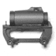 ANVL UKON2 Aimpoint T2 Red Dot Sight Mount w/ Co-Witness BUIS, Type III Hard Coat, Black, ANVL-UKON2-T2-V2