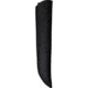 Anza Pig Slayer Micarta Fixed Blade Knife, 14.75in Overall, 9.25in Stainless Steel Blade, Black Micarta Handle, Black Leather Belt Sheath, PIGSLAYER M