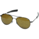 AO General Sunglasses, Black, Amber Poly Lens, Bayonet, 58mm, Polarized B-PHCAP-BNT-58