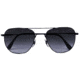 AO Original Pilot LE Sunglasses w/ Black Frame and Polycarbonate Gradient Blue Lens BGRBL-WS145-20-57-47