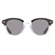 AO Times Sunglasses, Black Crystal Frame, True Color Gray AOLite Nylon Lens - Polarized - 49-21-145, TIM349ST-GYN-P