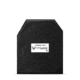 AR500 Armor Level II Rimelig 10x12 Advanced Shooters Cut Soft Body Armor Plate, Black, 9270