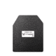 AR500 Armor Level III 10x12 ASC Left Handed Multi-Curve Body Armor Plate, Build-Up PAXCON Coating, Black, 9411