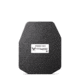 AR500 Armor Level III+ 10x12 Lightweight ASC Multi-Curve Body Armor Plate, Base PAXCON Coating, Black, 9195
