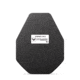 AR500 Armor Level III+ 11x14 Leightweight ALSC Flat Body Armor Plate, Build-Up PAXCON Coating, Black, 9184