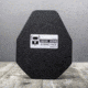 AR500 Armor Level III+ 8x10 Lightweight ALSC Multi-Curve Body Armor Plate, Base PAXCON Coating, Black 3+LW8X10CR