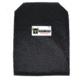 AR500 Armor Level IIIA 11x15 Hybrid Soft Backpack Armor Plate, Black 3A11X15H