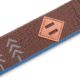 Arcade Belts Blackwood Belt - Mens, Brown/Polar Blue, One Size, A11301-Brwn/Blue-OSFA