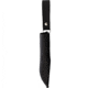 Arctic Legend Black Birch Mushroom Knife, 7.5in Overall, 2.25in Satin Stainless Steel Blade, Black Birch Handle, Black Leather Belt Sheath, AL-160