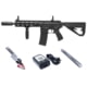 Arcturus LWT MK-II CQB 10in AEG SPORT Starter Pack ARC SE Airsoft Gun, Black, AT-ST02-CQ-SE-BK-PK