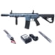 Arcturus LWT MK-II CQB 10in AEG SPORT Starter Pack ARC SE Airsoft Gun, Grey, AT-ST02-CQ-SE-GY-PK