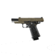 Arcturus Vanguard 4.3in Hi-Capa GBB Airsoft Pistol w/Optics Ready Slide, Black/Tan, AT-GHC-V4-OR-BT