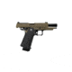 Arcturus Vanguard 4.3in Hi-Capa GBB Airsoft Pistol w/Optics Ready Slide, Black/Tan, AT-GHC-V4-OR-BT