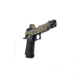 Arcturus Vanguard 4.3in Hi-Capa GBB Airsoft Pistol w/ Optics Ready Slide &amp; Compensator &amp; ARS-1 Red Dot Combo, Black/Tan, AT-GHC-V4C-CMB-BT
