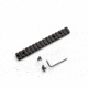 Area 419 Remington 700 Short Action Improved Scope Rail, 20MOA, Full slotted top, Type III Black, Black, 419-ISR-R700SA20-FS