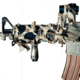 Arid MFG Rail System Overwrap Camo, Desert Camo, 12-18in, RSOC-DCU