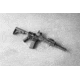 Arisaka Defense 300 Series IR Weapon Light, KM1-E Head, No Tailcap, Black, LT-1C-Infrared-None