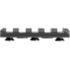 Arisaka Defense Low Profile Picatinny Rail KeyMod, 5 Slot, Black, LPR-K