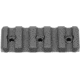 Arisaka Defense Low Profile Picatinny Rail KeyMod, 5 Slot, Black, LPR-K