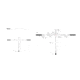 Arken Optics 6-24X50 34mm Tube First Focal Plane Rifle Scope, MOA, VHR, SH4J-6240VHR