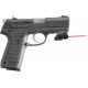 ArmaLaser GTO/FLX Finger Touch Red Laser Sight for Ruger P95 w/Rail, Black, GTOFLX47