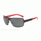 Armani EA2005 Sunglasses 300187-61 - Matte Black Frame, Gray Lenses