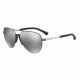 Armani EA2059 Sunglasses 30106G-61 - Matte Gunmetal Frame, Light Grey Mirror Black Lenses