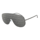 Armani EA2091 Sunglasses 3010AI-42 - , Dark Grey Tampo Cities Silver Lenses