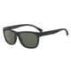 Armani EA4081F Sunglasses 50429A-59 - Matte Black Frame, Polar Green Lenses