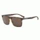 Armani EA4097F Progressive Prescription Sunglasses EA4097F-508973-58 - Lens Diameter 58 mm, Frame Color Matte Havana
