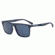 Armani EA4097F Progressive Prescription Sunglasses EA4097F-557596-58 - Lens Diameter 58 mm, Frame Color Matte Blue