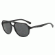 Armani EA4111F Sunglasses 500187-57 - Black Frame, Grey Lenses