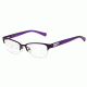 Armani Exchange AX1004 Bifocal Prescription Eyeglasses 6015-52 - Satin Bright Grape Frame