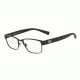 Armani Exchange AX1020 Single Vision Prescription Eyeglasses 6063-54 - Matte Black Frame