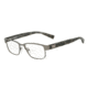 Armani Exchange AX1020 Single Vision Prescription Eyeglasses 6093-54 - Matte Gunmetal Frame