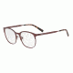 Armani Exchange AX1025 Single Vision Prescription Eyeglasses 6001-53 - Matte Bordeaux Ruby Frame