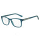 Armani Exchange AX3012 Eyeglass Frames 8084-52 - Matte Ocean Teal Milky Frame