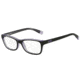 Armani Exchange AX3019 Single Vision Prescription Eyeglasses 8145-52 - Black /violet Trans Frame