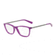 Armani Exchange AX3028 Single Vision Prescription Eyeglasses 8171-53 - Purple Magic Milky Frame