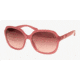 Armani Exchange AX4024S Single Vision Prescription Sunglasses AX4024S-80948H-58 - Lens Diameter 58 mm, Frame Color Roseberry Milky