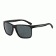 Armani Exchange AX4041SF Single Vision Prescription Sunglasses AX4041SF-815787-58 - Lens Diameter 58 mm, Frame Color Matte Blue