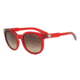 Armani Exchange AX4057S Sunglasses 820913-53 - Transparent Watermelon Frame, Brown Gradient Lenses