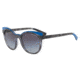 Armani Exchange AX4064SF Progressive Prescription Sunglasses AX4064SF-82278G-55 - Lens Diameter 55 mm, Frame Color Blue Havana/skidiver