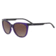 Armani Exchange AX4072SF Single Vision Prescription Sunglasses AX4072SF-823613-55 - Lens Diameter 55 mm, Frame Color Transparent Purple