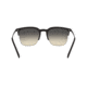 Armani Exchange AX4081S Sunglasses 8029L7-54 - Matte Black Frame, Light Yellow Gradient Grey Lenses